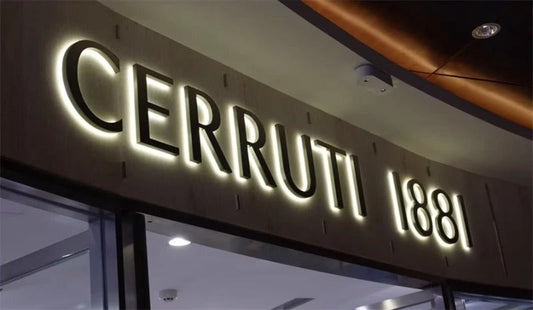 Cerruti Business Sign
